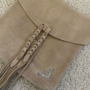 Roxy Suede Crossbody Bag